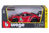 2020 Porsche 911 RSR LM #91, Red /White - Bburago 28016/91 - 1/24 Scale Diecast Model Toy Car