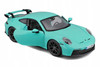 Porsche 911 GT3, Green - Bburago 21104GN - 1/24 Scale Diecast Model Toy Car