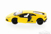 Lamborghini Huracan LP610-4, Yellow - Kinsmart 5382D - 1/36 Scale Diecast Model Toy Car