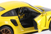 2018 Porsche 911 GT2 RS Hardtop, Yellow - Showcasts 37523 - 1/24 Scale Diecast Model Toy Car (1 Car, No Box)