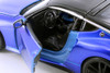 2023 Nissan Z, Blue w/Black Roof - Showcasts 37904 - 1/24 Scale Diecast Model Toy Car (1 Car, No Box)