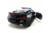 2017 Chevy Camaro ZL1 Police, Black /White - Kinsmart 5399DPR/P - 1/38 Scale Diecast Model Toy Car