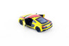 2020 Audi R8 Coupe Livery Edition, Yellow w/Red Stripe - Kinsmart 5422DF - 1/36 Scale Diecast Car