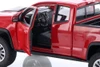 2017 Chevy Colorado ZR2 Pickup Truck, Red - Showcasts 37517 - 1/27 Scale Diecast Model Toy Car (1 Car, No Box)