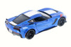 2017 Chevy Corvette Grand Sport Hardtop, Blue - Showcasts 37516 - 1/24 Scale Diecast Model Toy Car (1 Car, No Box)