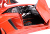 Lamborghini Aventador Coupe, Orange - Showcasts 37210 - 1/24 Scale Diecast Model Toy Car (1 Car, No Box)