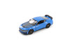 2024 Ford Mustang Dark Horse Hardtop, Blue - Kinsmart 5455D - 1/38 Scale Diecast Model Toy Car