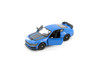 2024 Ford Mustang Dark Horse Hardtop, Blue - Kinsmart 5455D - 1/38 Scale Diecast Model Toy Car