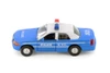 NYC Police Car, Blue - Showcasts 9985DNY/3 - 5" Scale Diecast Model Toy Car