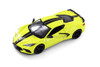 2020 Chevy Corvette Stingray Coupe Z51 Hardtop, Yellow - Showcasts 37527/3 - 1/24 Scale Diecast Car (1 Car, No Box)