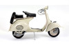 Vespa 150VL1T, White - New Ray 49273 - 1/6 scale Diecast Model Toy Scooter