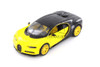 Bugatti Chiron, Yellow - Showcasts 37524/14 - 1/24 Scale Diecast Model Toy Car (1 Car, No Box)