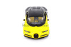 Bugatti Chiron, Yellow - Showcasts 37524/14 - 1/24 Scale Diecast Model Toy Car (1 Car, No Box)