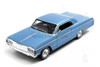 Box of 4 1964 Chevy Impala SS Hardtop, Blue - Showcasts 37908 - 1/24 Scale Diecast Model Toy Car