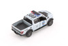 2022 Ford F-50 Raptor Pickup Truck - Police Edition, White - Kinsmart 3001DP/2 - 1/78 Scale Car
