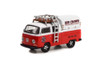 1969 Volkswagen Type 2 Double Cab w/ Roof Rack, Red - Greenlight 36050A - 1/64 scale Diecast Car