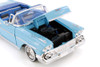 1958 Chevy® Impala™ Convertible, Light Blue - Showcasts® 77267D - 1/24 Scale Diecast Model Toy Car (1 Car, No Box)