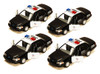 Box of 12 Ford Crown Victoria Interceptor, Black - Kinsmart 5327D - 1/42 Scale Diecast Model Cars