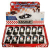 Box of 12 Ford Crown Victoria Interceptor, Black - Kinsmart 5327D - 1/42 Scale Diecast Model Cars