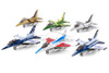 Box of 6 Flying Tiger U.S. Air Force F-16 Assortment - Showcasts 980N - 7.5" Scale Diecast Planes