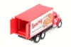 International Delivery Box Truck - Pizza, Red - Showcasts 2112D - 5.25 Inch Scale Diecast Model Replica