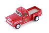 Box of 12 1955 Chevy Stepside Pickup Truck - Police/Firefighter, Kinsmart 3002DPR - 1/54 Scale Cars