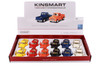 Box of 12 1955 Chevy Stepside Pickup Truck, Asstd - Kinsmart 3002D - 1/54 Scale Diecast Model Cars