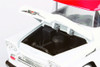 1958 Chevy Apache Fleetside Pickup Truck, White/Red, Showcasts 77311W, 1/24 Scale Diecast Model Car