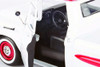1958 Chevy Apache Fleetside Pickup Truck, White/Red, Showcasts 77311W, 1/24 Scale Diecast Model Car