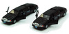 Box of 6 NY 1999 Lincoln Town Car Stretch Limousine, Black, 7001KNY - 1/38 Scale Diecast Model Cars