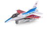 Flying Tiger U.S. Air Force F-16, White - Showcasts 980N - 7.5" Scale Diecast Model Toy Plane