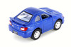 2002 Subaru Impreza WRX Sedan Hardtop, Blue - Kinsmart 4015D - 4" Scale Diecast Model Toy Car