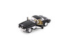 1957 Chevy Corvette Hard Top, Black - Kinsmart 5316/2D - 1/34 Scale Diecast Model Toy Car