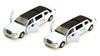 Box of 6 Las Vegas 1999 Lincoln Stretch Limousine, White - 7001WLV - 1/38 Scale Diecast Model Cars