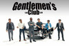 Gentlemen's Club Figure 1, White/Dark Blue - Showcasts AD-24801 - 1/24 Scale Resin Diorama Figurine