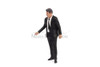 Gentlemen's Club Figure 3, Black - Showcasts AD-18803 - 1/18 Scale Resin Diorama Figurine