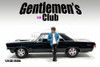 Gentlemen's Club Figure 6, Blue/Black/White, Showcasts AD-24806 - 1/24 Scale Resin Diorama Figurine