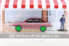 CHASE CAR Green Machine - 1989 Ford Taurus w/ Sales Associate in Suit, Red - Greenlight 97130D - 1/64 scale Diecast Car
