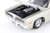 1969 Dodge Charger R/T Hardtop, Silver - Showcasts 38256SV - 1/25 Scale Diecast Model Toy Car