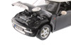 Mini Cooper, Matte Black - Showcasts 38219MBK - 1/24 Scale Diecast Model Toy Car