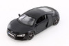 Audi R8 Hard Top, Matte Black - Showcasts 38281BK - 1/24 Scale Diecast Model Toy Car