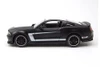 2012 Ford Mustang Boss 302 Hardtop, Black - Showcasts 38269BK - 1/24 Scale Diecast Model Toy Car