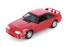 1993 Ford Mustang SVT Cobra, Red - Showcasts 37906 - 1/24 Scale Diecast Model Toy Car