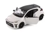 2021 Toyota GR Yaris, White - Showcasts 37909 - 1/24 Scale Diecast Model Toy Car