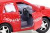 Toyota Harrier, Red - Kinsmart 4008D - 4" Scale Diecast Model Toy Car