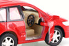 Mazda Premacy, Red - Kinsmart 4016D - 4" Scale Diecast Model Toy Car