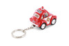 Little Beetle Firefighter Key Chain, Red - Kinsmart 2001DPRK - 2" Scale Diecast Model Toy Car