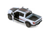 2022 Ford F-150 Raptor Pickup Truck, Silver - Kinsmart 3001DF - 1/78 Scale Diecast Model Toy Car
