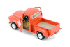 1955 Chevy Stepside Pickup Truck, Orange - Kinsmart 3002D - 1/54 Scale Diecast Model Toy Car