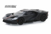 2019 Ford GT Carbon Series, Grey w/carbon & orange stripes - Greenlight 30039 - 1/64 Diecast Car